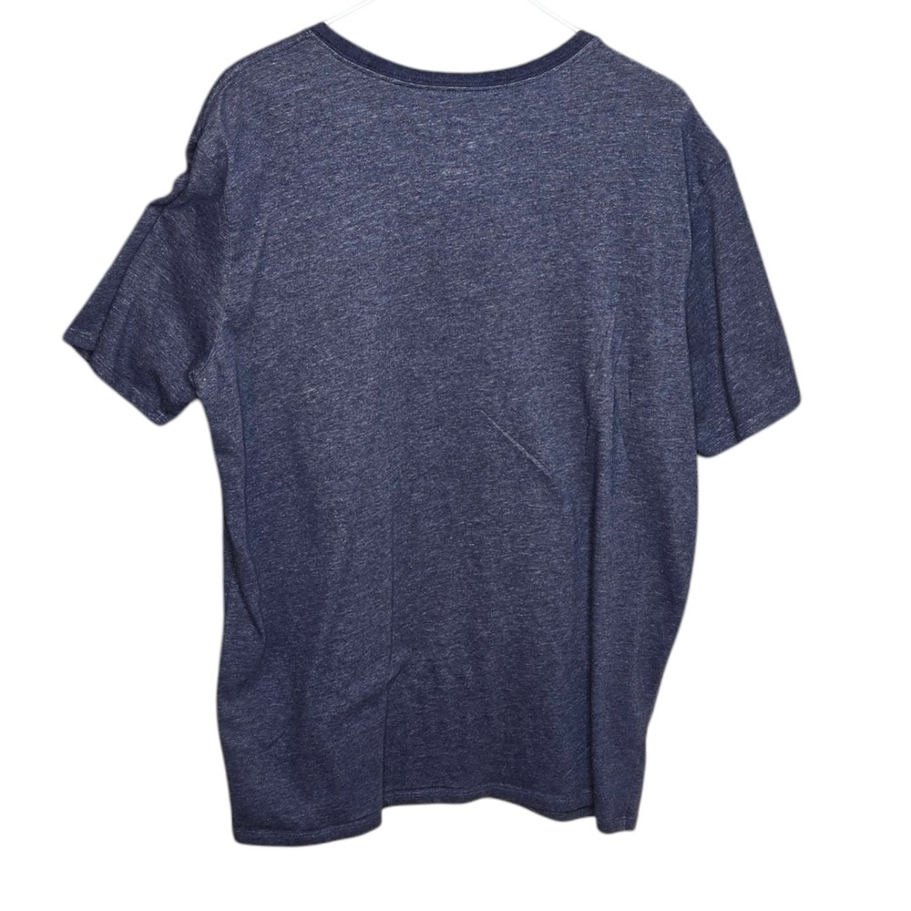 Nike Dri-FIT Athletic Cut T-Shirt The Nike Tee Training Gym Blue‎ Mens XL - Picture 2 of 6